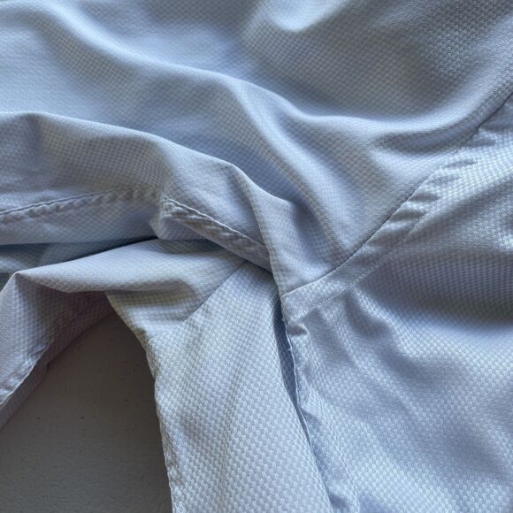 Proper Shirtings Contemporary Fit Button Up Dress Shirt Mens 17 36-35 Light Gray - Picture 4 of 12